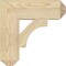 Ekena Millwork Westlake Craftsman Rough Sawn Bracket, Douglas Fir, 4"W x 14"D x 14"H BKT04X14X14WTL04RDF - alternate 4